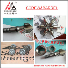 plastic injection moulding machine spare parts/ screw barrel for injection molding machine/ screw barrel